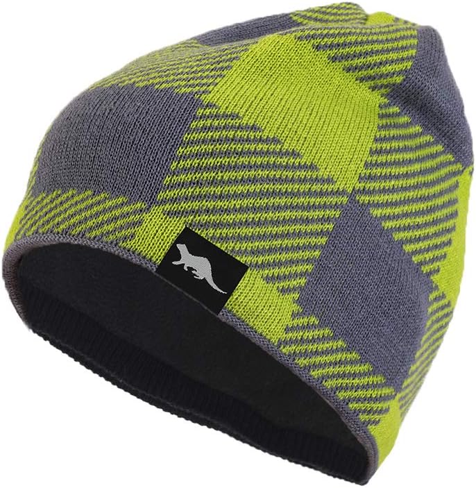 OTTER 100% Waterproof Windproof Beanie Hat - Fleece Lined Skull Cap for Men & Women Warm Winter Knit Cap for Hiking, Skiing. - Image 1